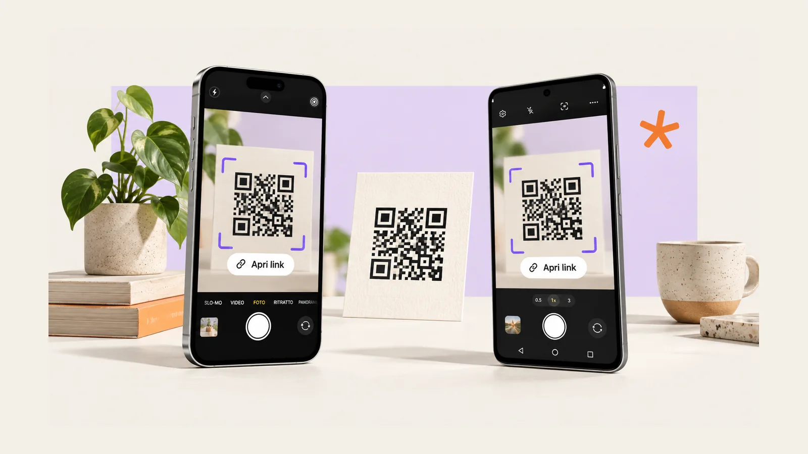 Come scansionare un QR code con iPhone e Android