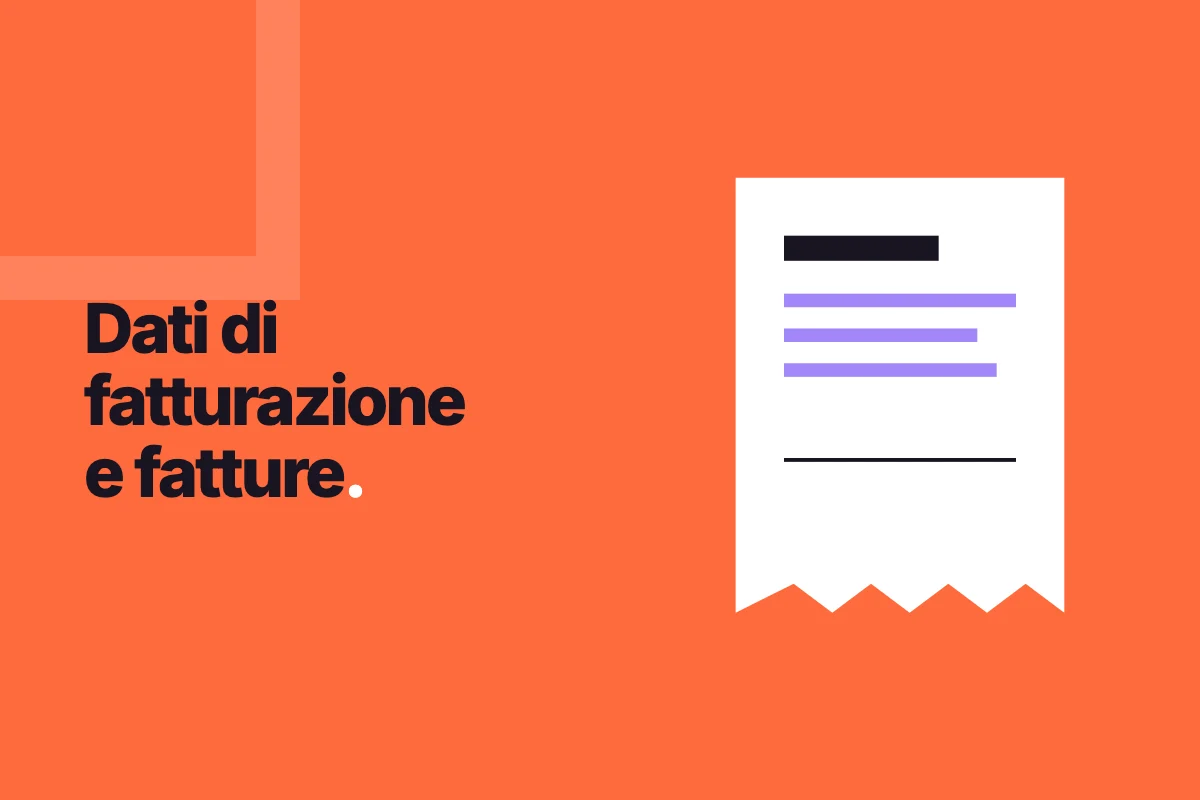 Dati di fatturazione e fatture