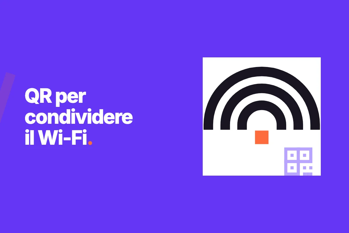 QR per condividere il Wi-Fi