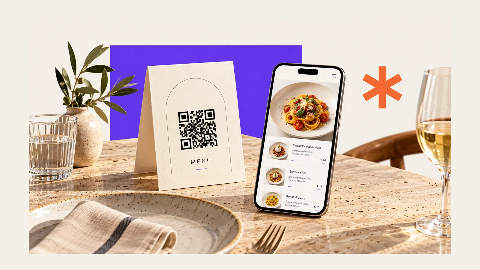 QR code per il menu del ristorante: guida completa con esempi
